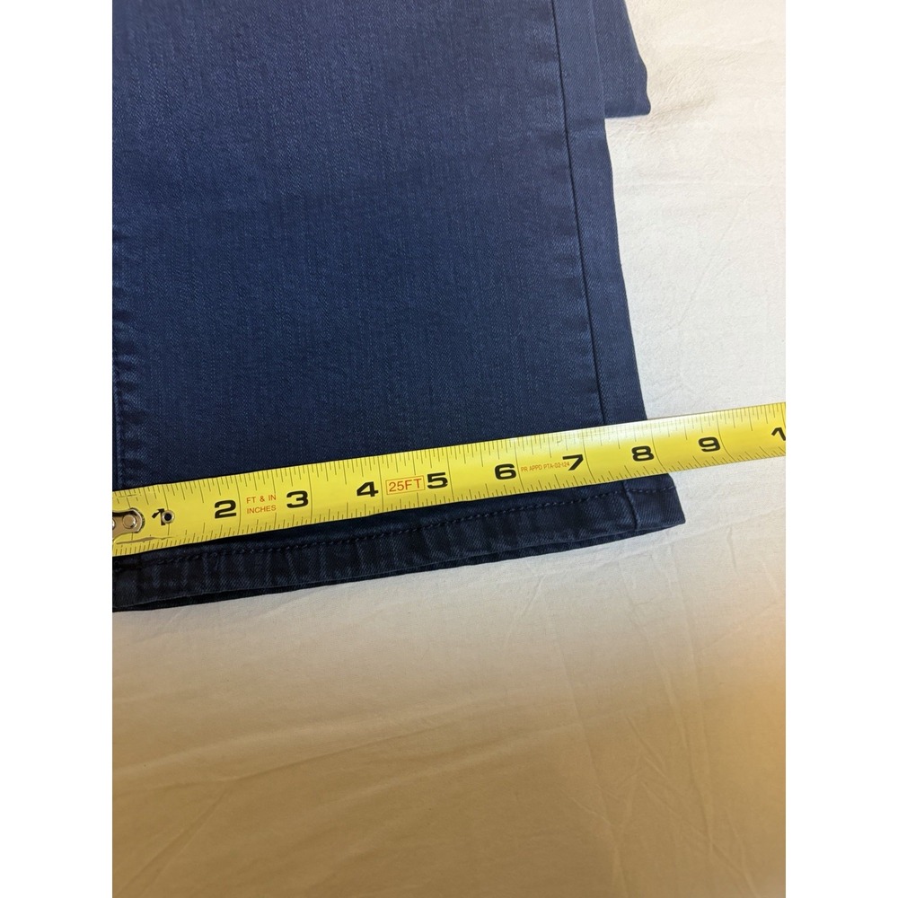 BLANK NYC High Rise Straight Leg Pant ~10/30~Dark Wash Blue Jeans 27" Inseam NWT - Picture 11 of 14